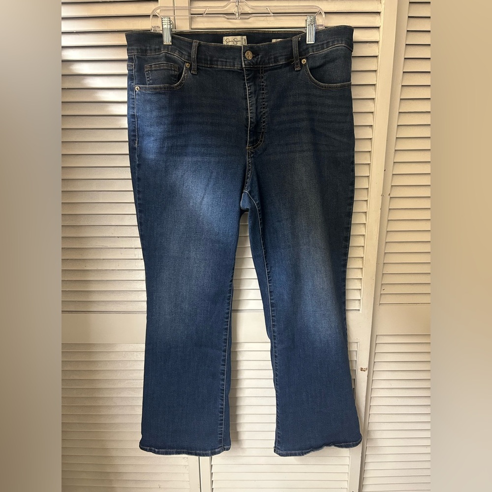 Jessica Simpson‎ Classic Woman’s Blue Denim Jeans Size 16W